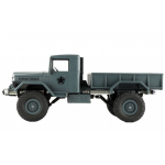 Vojenské nákladné auto M35 na diaľkové ovládanie modré 
